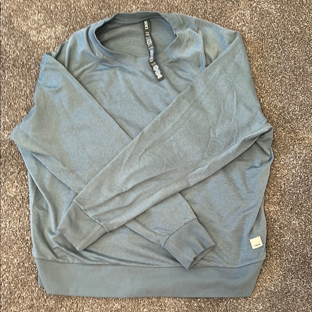 Vuori Long-Sleeve Halo Crew, Size S